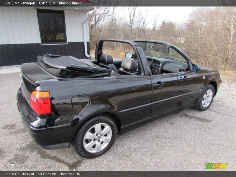 Black / Black 2001 Volkswagen Cabrio GLX