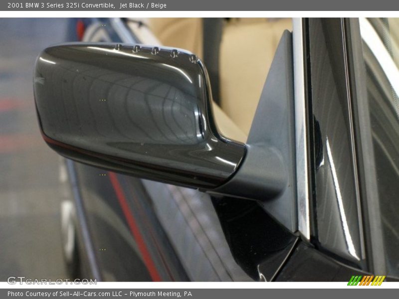 Jet Black / Beige 2001 BMW 3 Series 325i Convertible