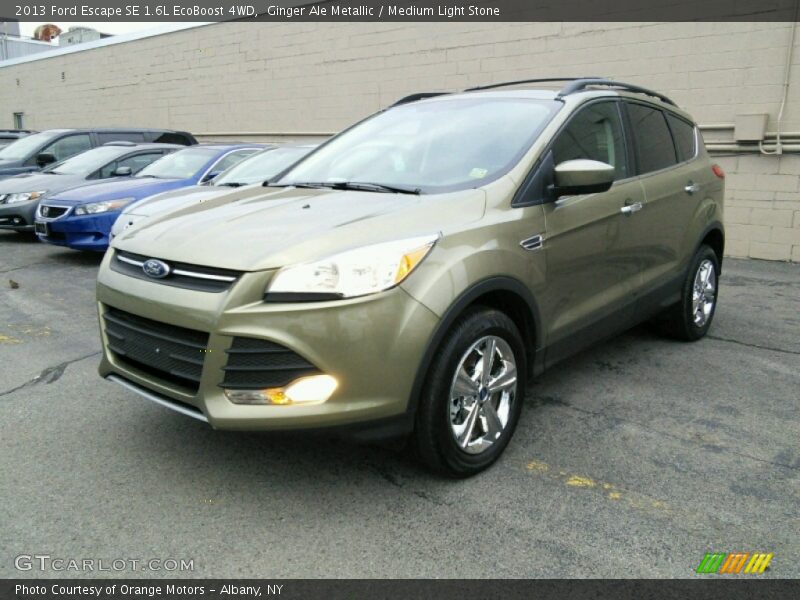 Ginger Ale Metallic / Medium Light Stone 2013 Ford Escape SE 1.6L EcoBoost 4WD