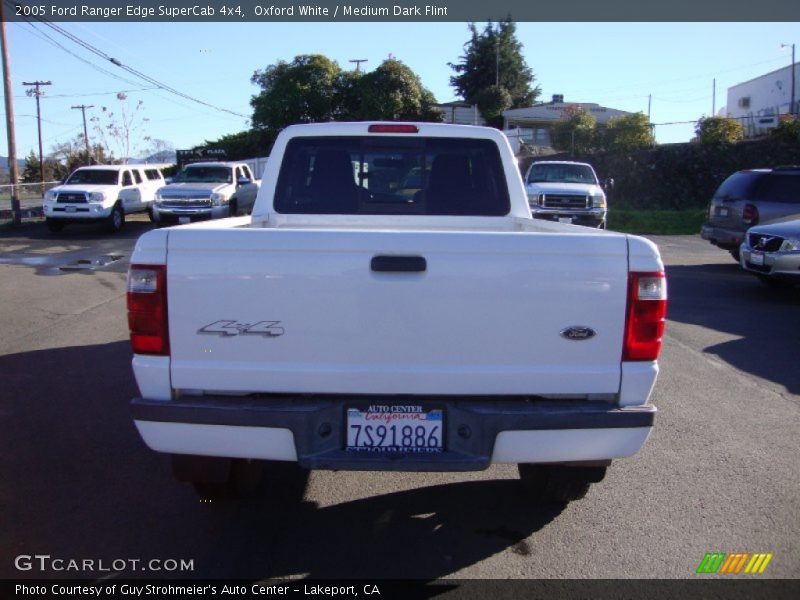Oxford White / Medium Dark Flint 2005 Ford Ranger Edge SuperCab 4x4