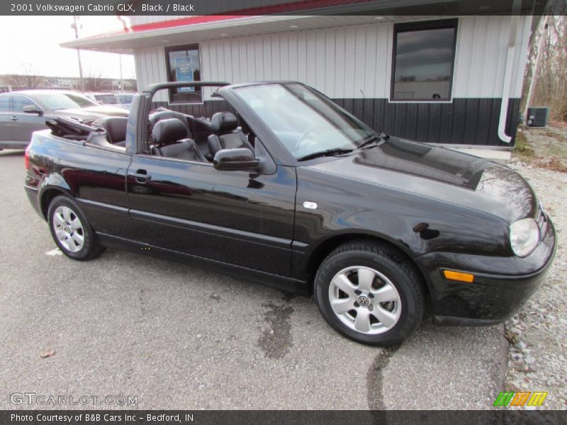 Black / Black 2001 Volkswagen Cabrio GLX