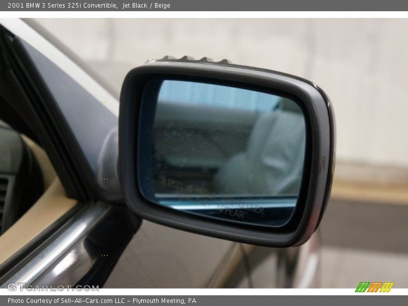 Jet Black / Beige 2001 BMW 3 Series 325i Convertible