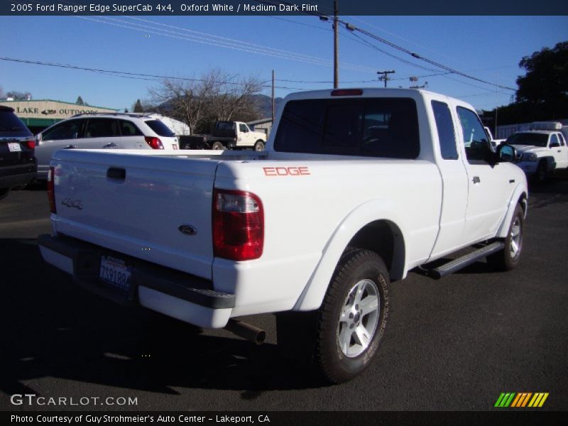 Oxford White / Medium Dark Flint 2005 Ford Ranger Edge SuperCab 4x4