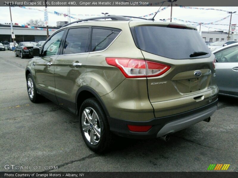Ginger Ale Metallic / Medium Light Stone 2013 Ford Escape SE 1.6L EcoBoost 4WD