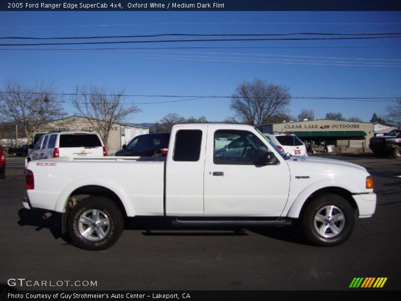 Oxford White / Medium Dark Flint 2005 Ford Ranger Edge SuperCab 4x4