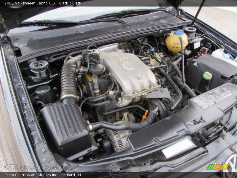 Black / Black 2001 Volkswagen Cabrio GLX