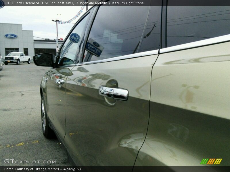 Ginger Ale Metallic / Medium Light Stone 2013 Ford Escape SE 1.6L EcoBoost 4WD