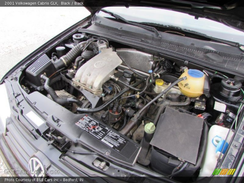 Black / Black 2001 Volkswagen Cabrio GLX