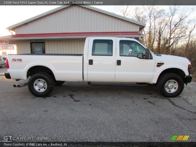 Oxford White / Camel 2008 Ford F350 Super Duty XL Crew Cab 4x4