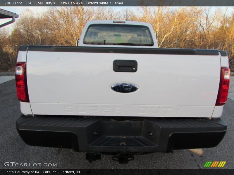 Oxford White / Camel 2008 Ford F350 Super Duty XL Crew Cab 4x4