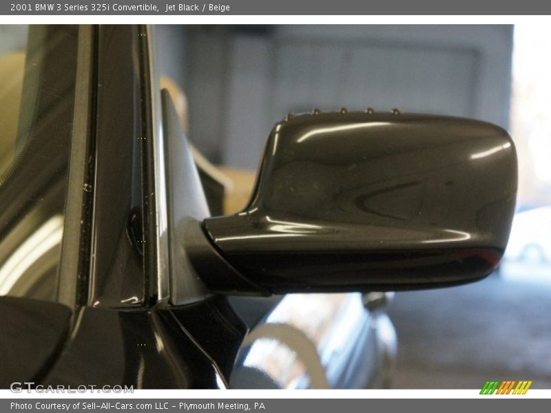 Jet Black / Beige 2001 BMW 3 Series 325i Convertible