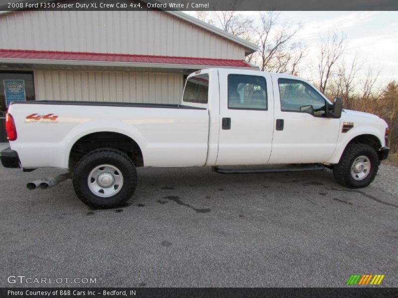 Oxford White / Camel 2008 Ford F350 Super Duty XL Crew Cab 4x4