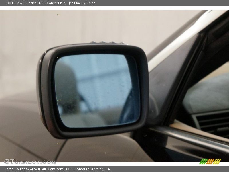 Jet Black / Beige 2001 BMW 3 Series 325i Convertible