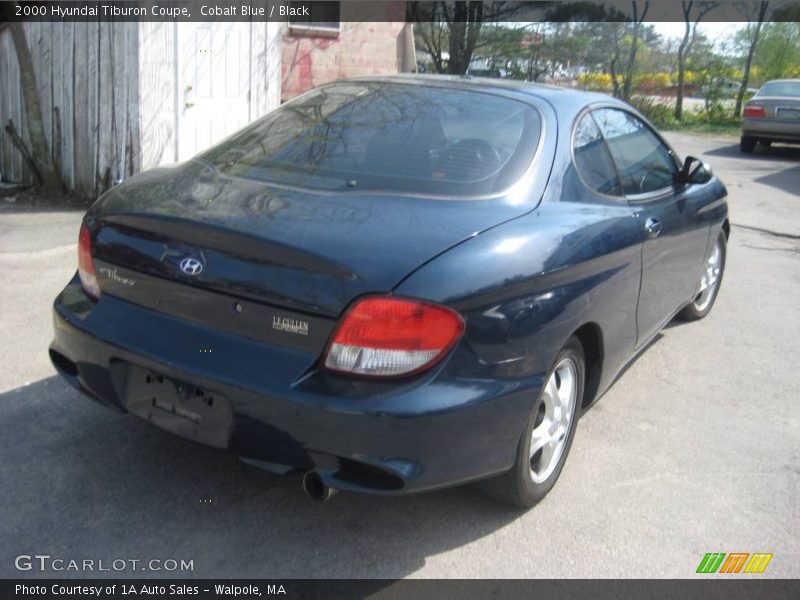 Cobalt Blue / Black 2000 Hyundai Tiburon Coupe
