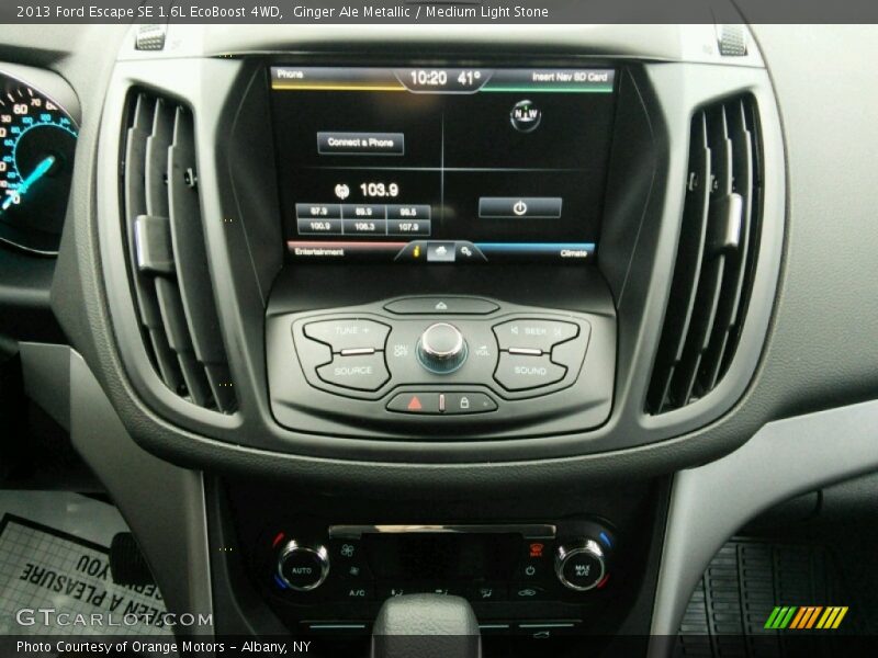 Ginger Ale Metallic / Medium Light Stone 2013 Ford Escape SE 1.6L EcoBoost 4WD
