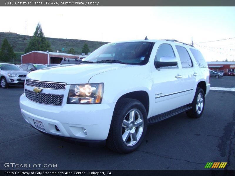 Summit White / Ebony 2013 Chevrolet Tahoe LTZ 4x4