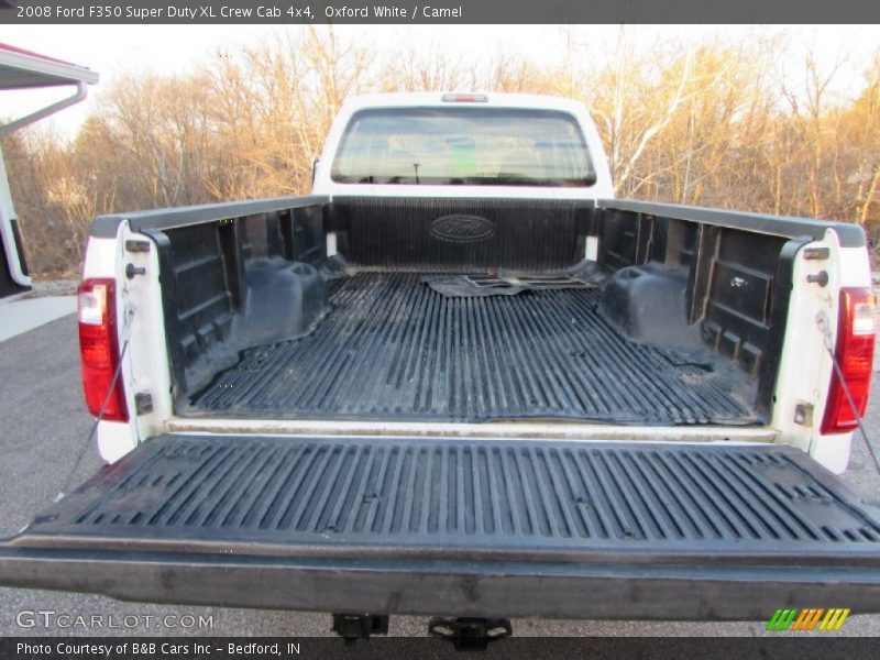 Oxford White / Camel 2008 Ford F350 Super Duty XL Crew Cab 4x4