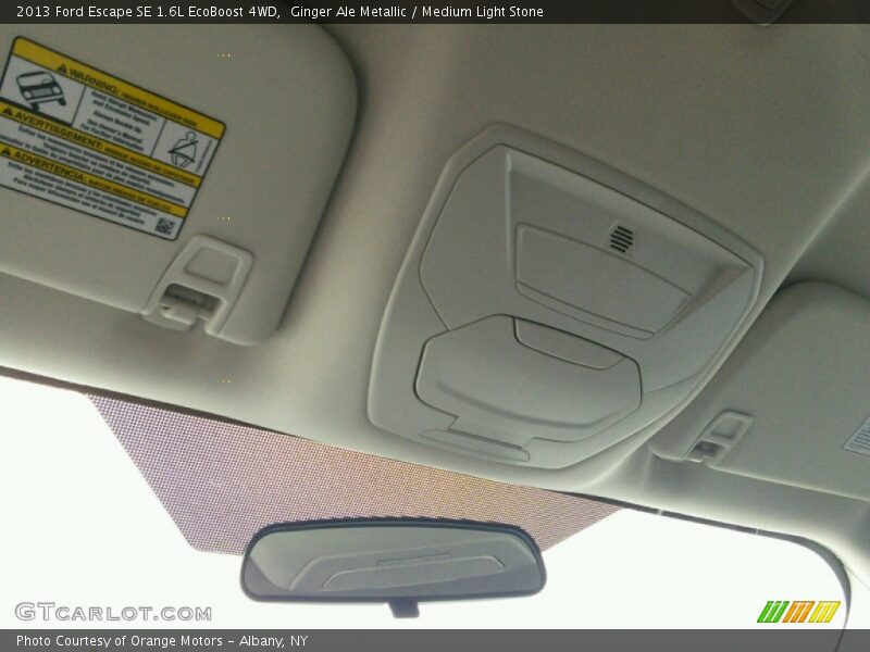 Ginger Ale Metallic / Medium Light Stone 2013 Ford Escape SE 1.6L EcoBoost 4WD