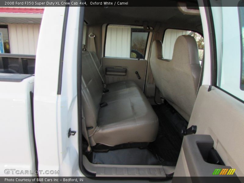 Oxford White / Camel 2008 Ford F350 Super Duty XL Crew Cab 4x4