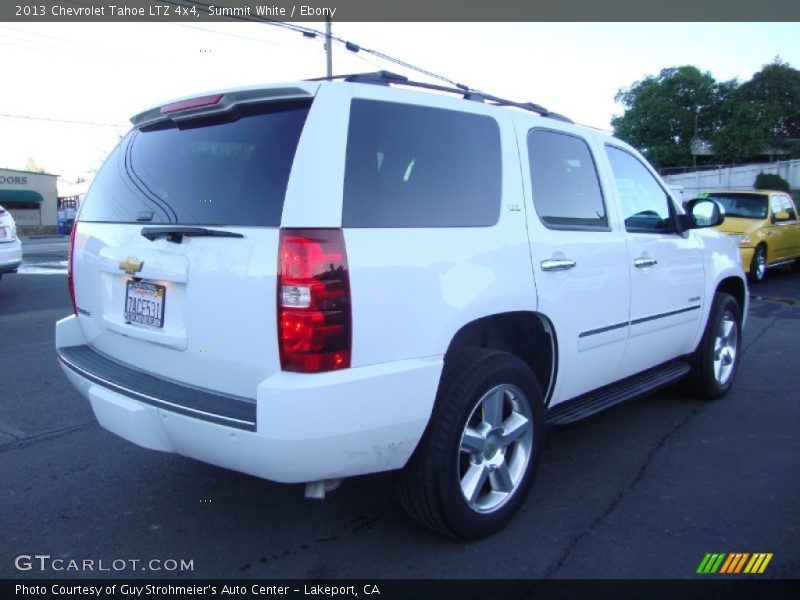 Summit White / Ebony 2013 Chevrolet Tahoe LTZ 4x4