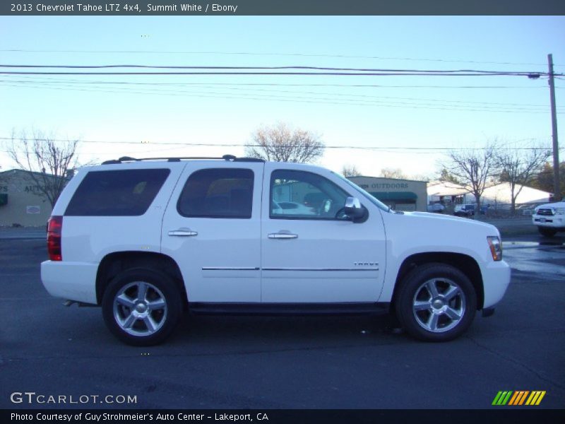 Summit White / Ebony 2013 Chevrolet Tahoe LTZ 4x4