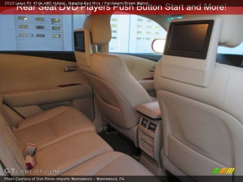 Matador Red Mica / Parchment/Brown Walnut 2010 Lexus RX 450h AWD Hybrid