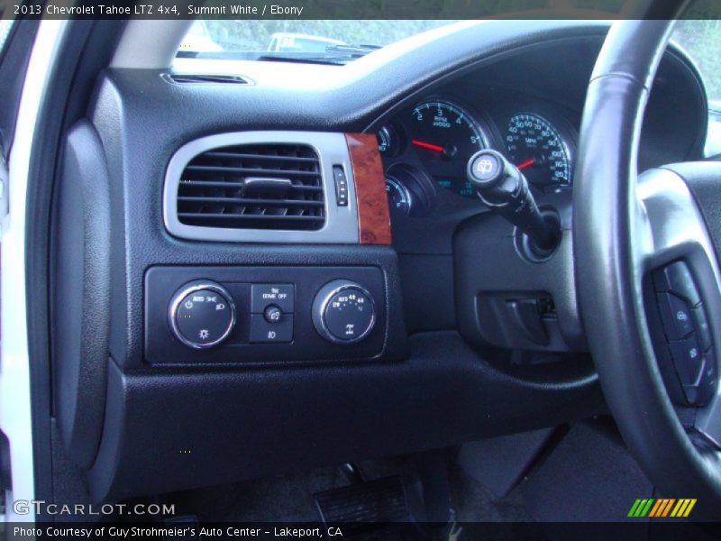 Summit White / Ebony 2013 Chevrolet Tahoe LTZ 4x4