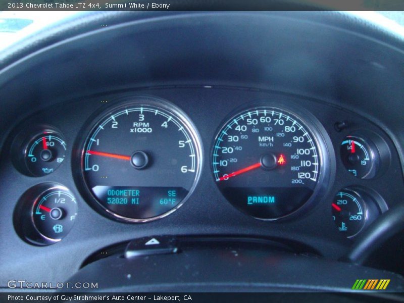 Summit White / Ebony 2013 Chevrolet Tahoe LTZ 4x4