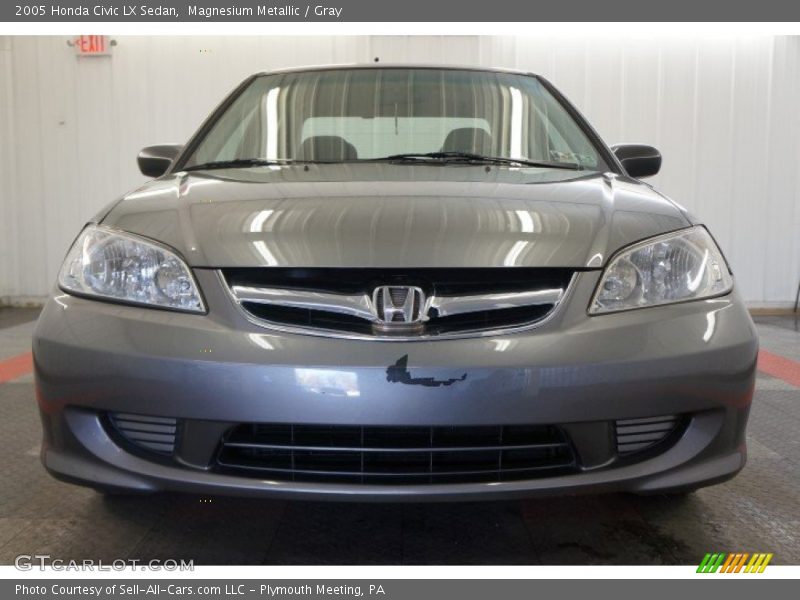 Magnesium Metallic / Gray 2005 Honda Civic LX Sedan