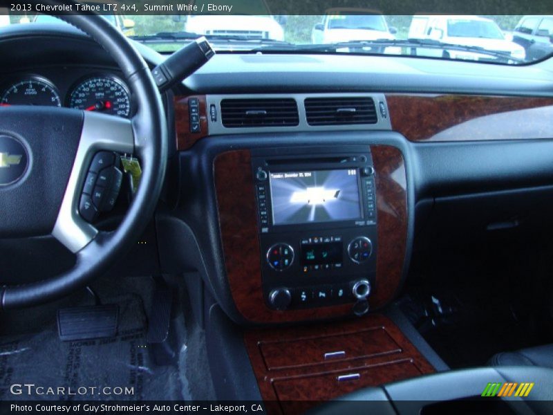 Summit White / Ebony 2013 Chevrolet Tahoe LTZ 4x4