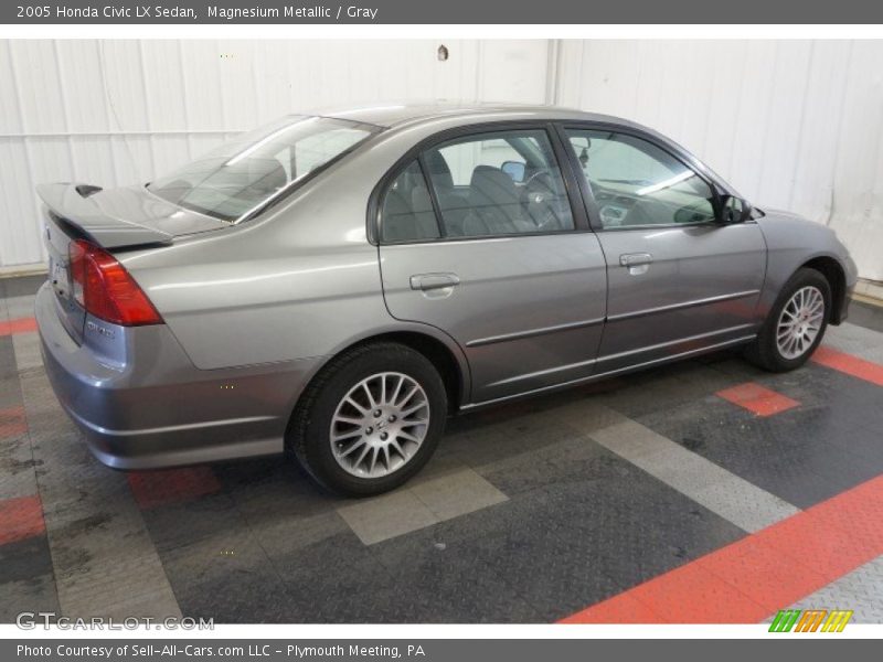 Magnesium Metallic / Gray 2005 Honda Civic LX Sedan