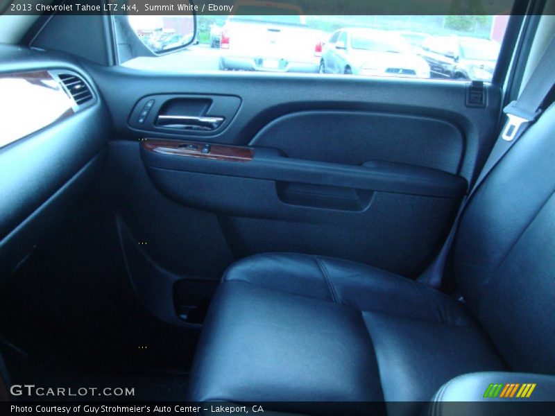 Summit White / Ebony 2013 Chevrolet Tahoe LTZ 4x4