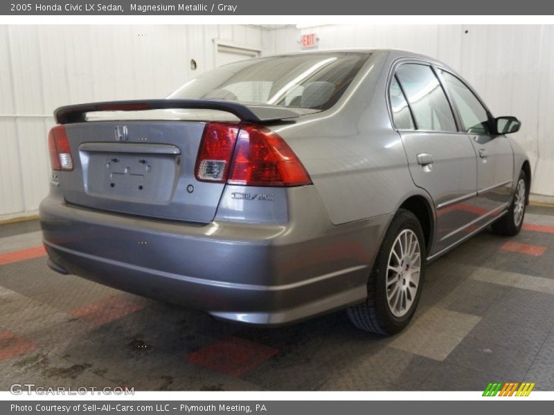 Magnesium Metallic / Gray 2005 Honda Civic LX Sedan