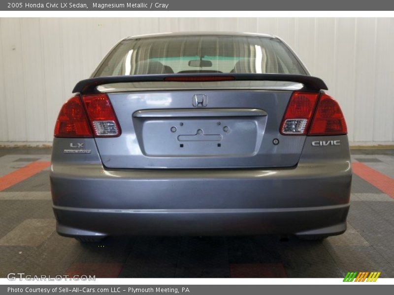 Magnesium Metallic / Gray 2005 Honda Civic LX Sedan