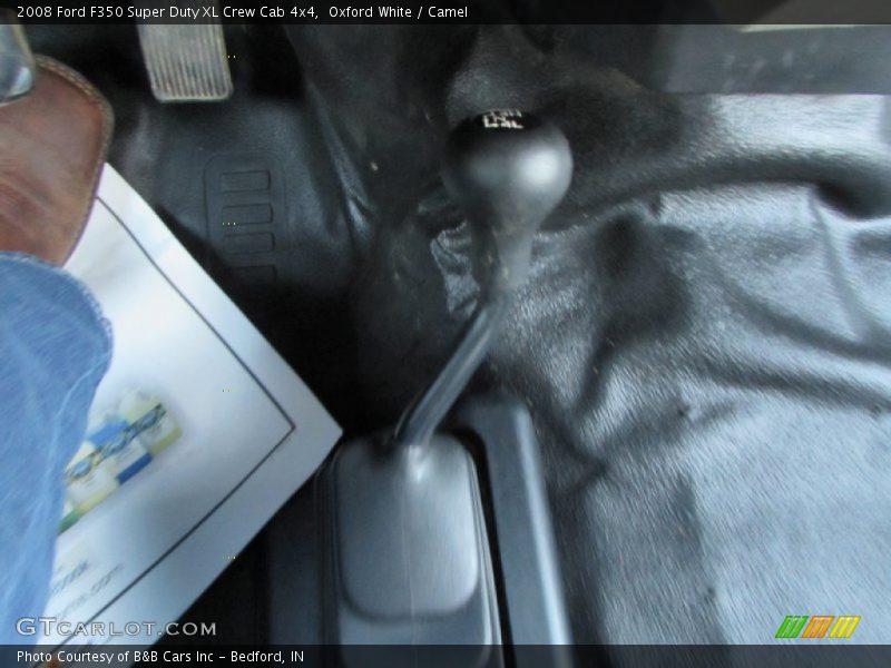 Oxford White / Camel 2008 Ford F350 Super Duty XL Crew Cab 4x4