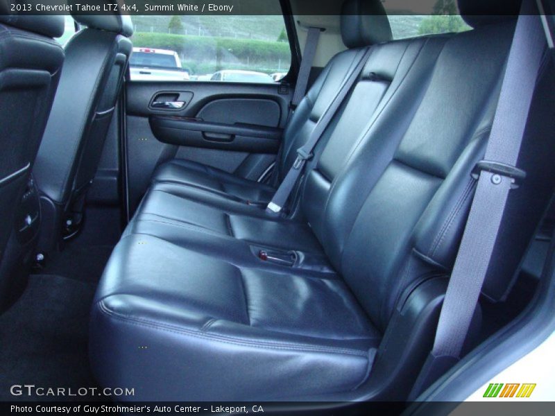 Summit White / Ebony 2013 Chevrolet Tahoe LTZ 4x4