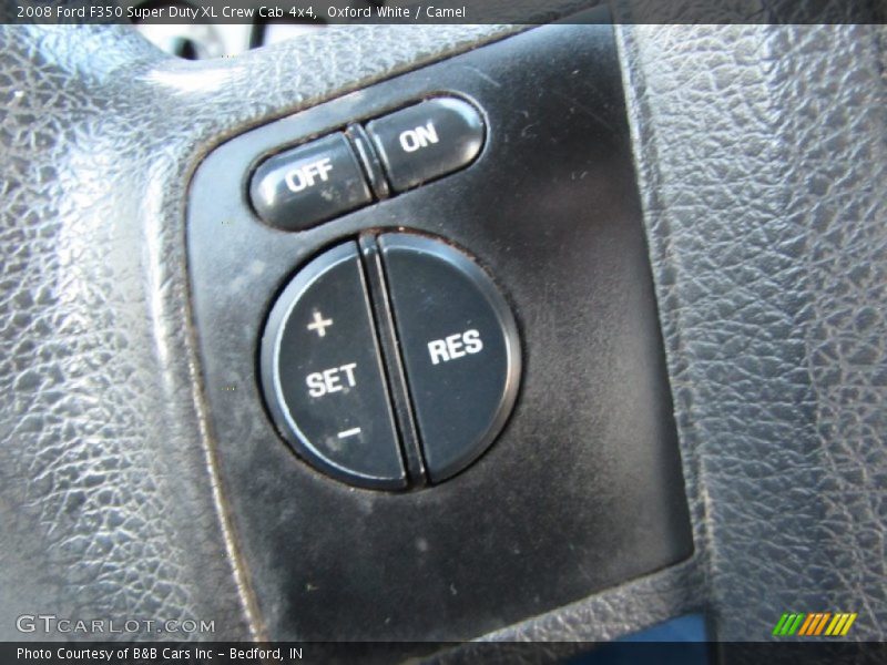 Oxford White / Camel 2008 Ford F350 Super Duty XL Crew Cab 4x4