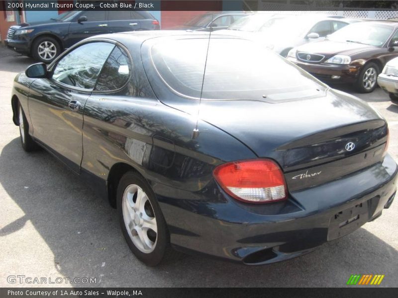 Cobalt Blue / Black 2000 Hyundai Tiburon Coupe