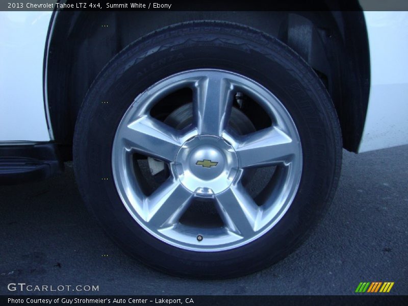 Summit White / Ebony 2013 Chevrolet Tahoe LTZ 4x4