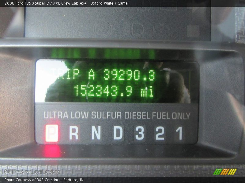 Oxford White / Camel 2008 Ford F350 Super Duty XL Crew Cab 4x4