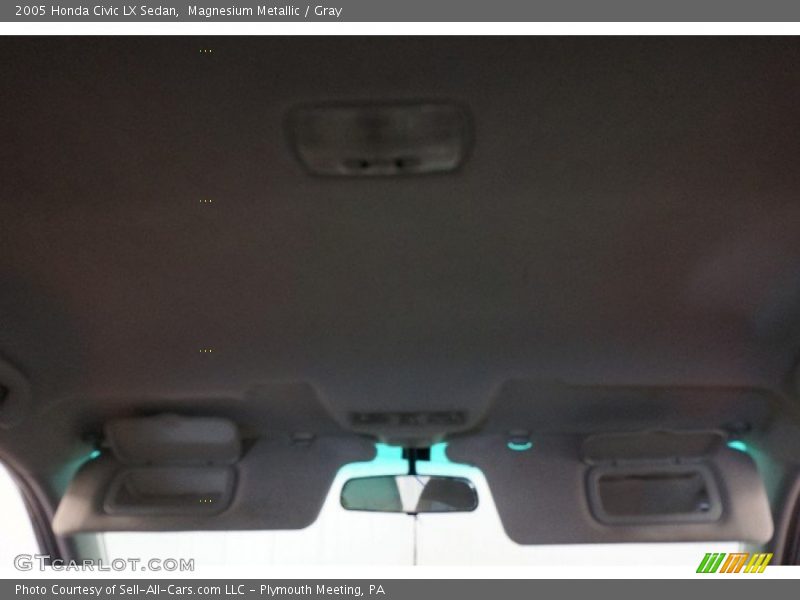 Magnesium Metallic / Gray 2005 Honda Civic LX Sedan