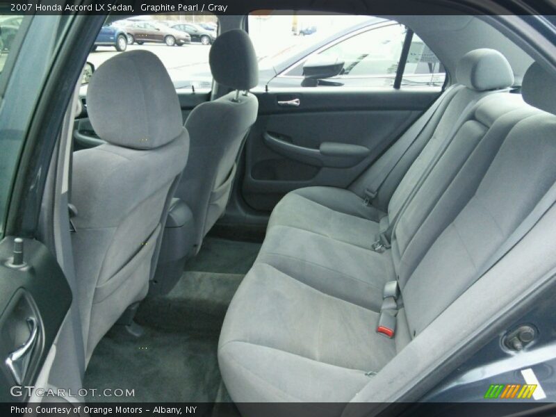 Graphite Pearl / Gray 2007 Honda Accord LX Sedan