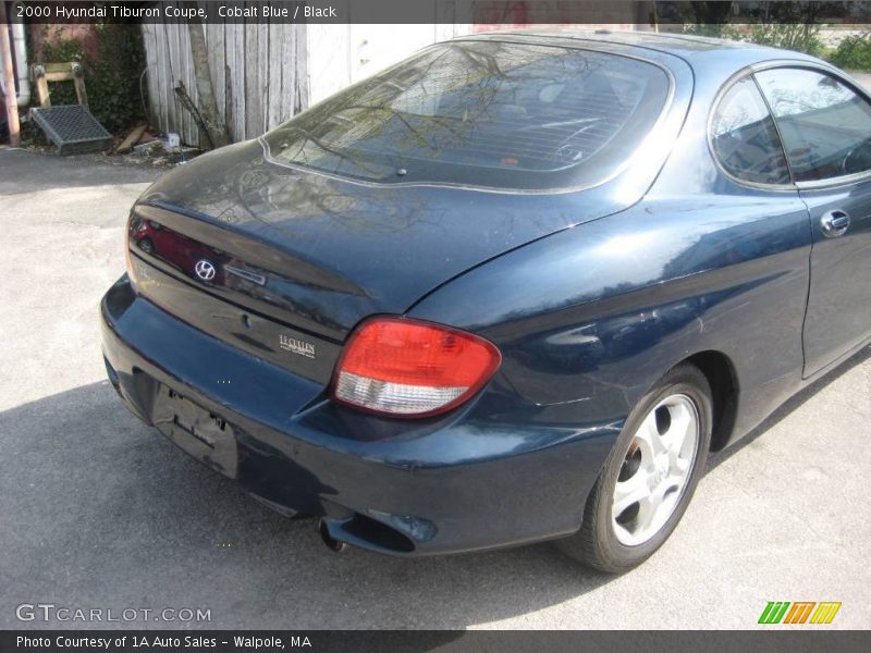 Cobalt Blue / Black 2000 Hyundai Tiburon Coupe