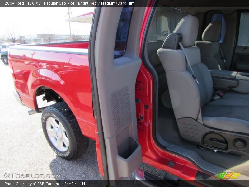 Bright Red / Medium/Dark Flint 2004 Ford F150 XLT Regular Cab 4x4