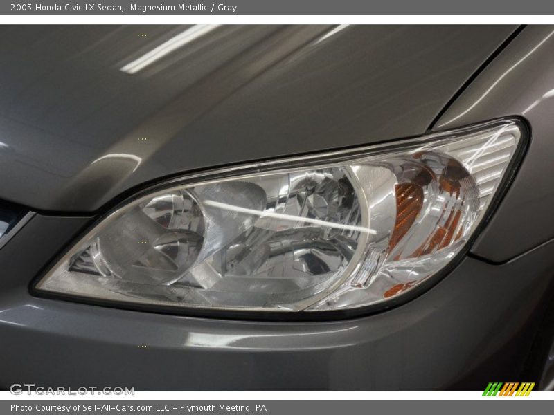 Magnesium Metallic / Gray 2005 Honda Civic LX Sedan