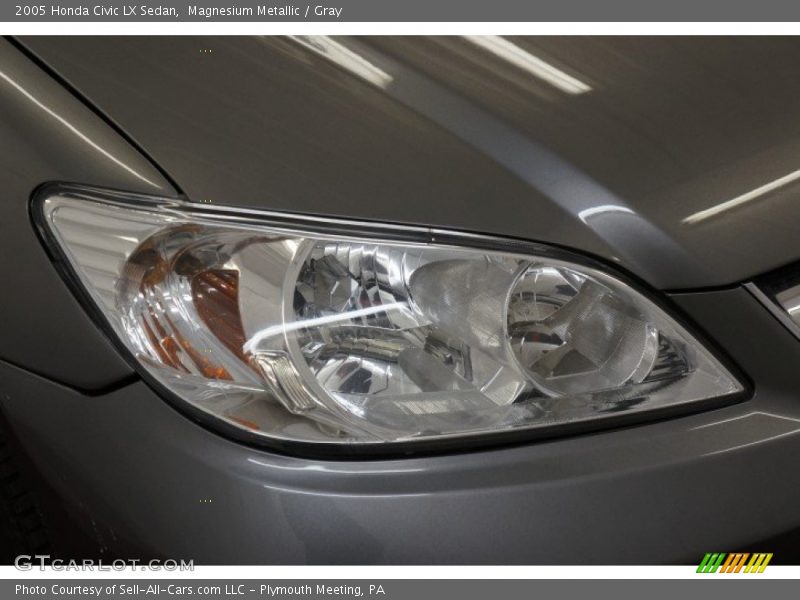 Magnesium Metallic / Gray 2005 Honda Civic LX Sedan
