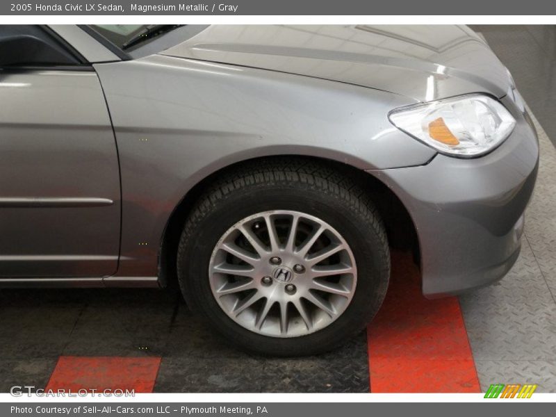Magnesium Metallic / Gray 2005 Honda Civic LX Sedan