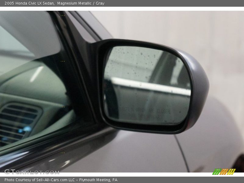 Magnesium Metallic / Gray 2005 Honda Civic LX Sedan