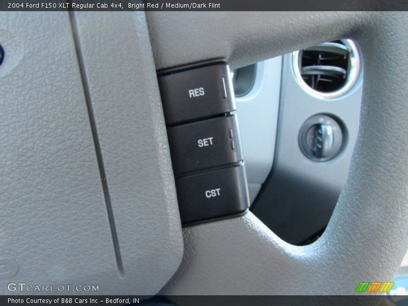 Bright Red / Medium/Dark Flint 2004 Ford F150 XLT Regular Cab 4x4