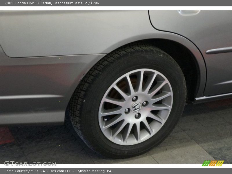 Magnesium Metallic / Gray 2005 Honda Civic LX Sedan